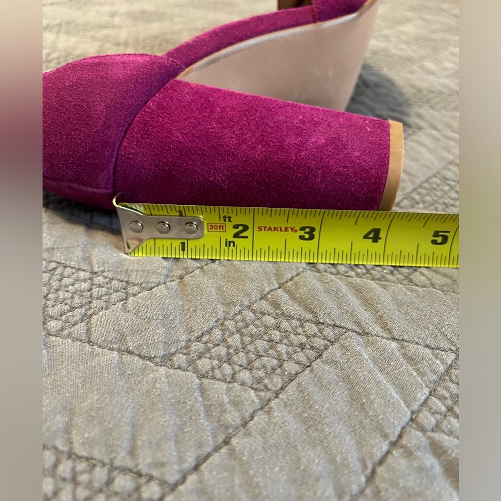 Steve Madden Fuchsia Block Heels - image 6